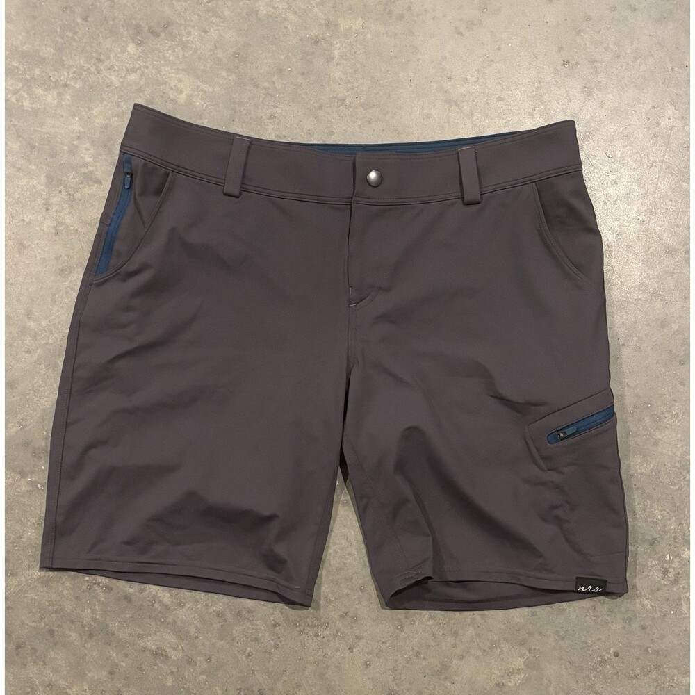 NRS Guide Wear Shorts Women’s Size 10 Gray Outdoors Fishing